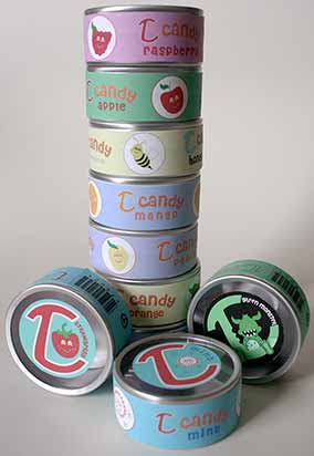 T Candy Packaging